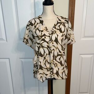 Worthington Colorful Blouse
